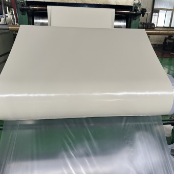 white rubber sheet