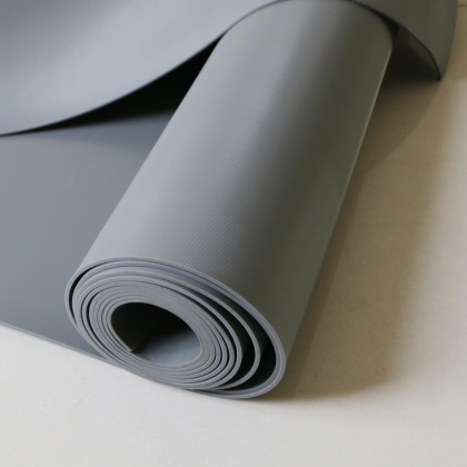 grey cr rubber sheet