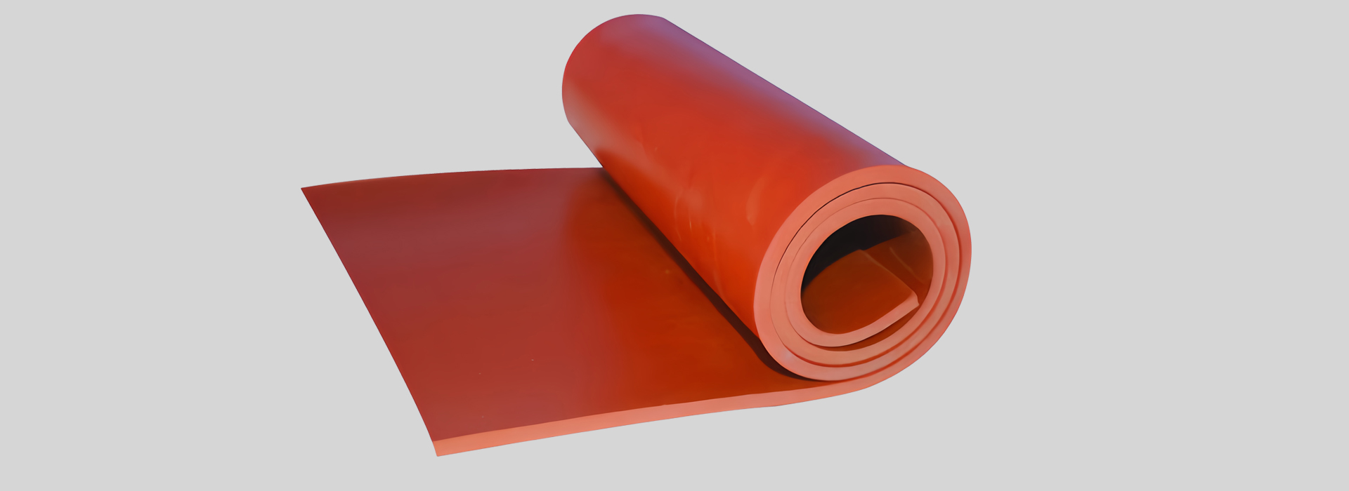 red rubber sheet banner