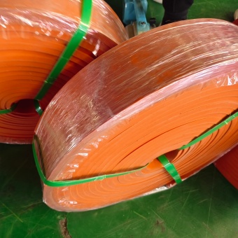Orange Skirt Rubber Sheet