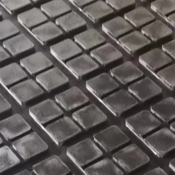 square rubber dairy flooring