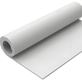 white FVMQ rubber sheet