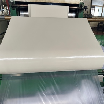 white cr rubber sheet