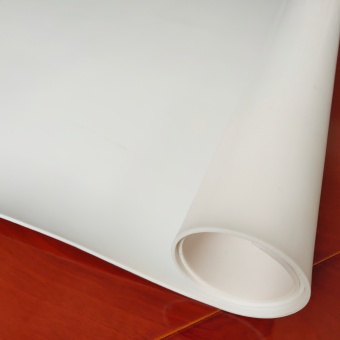 white silicone rubber sheet